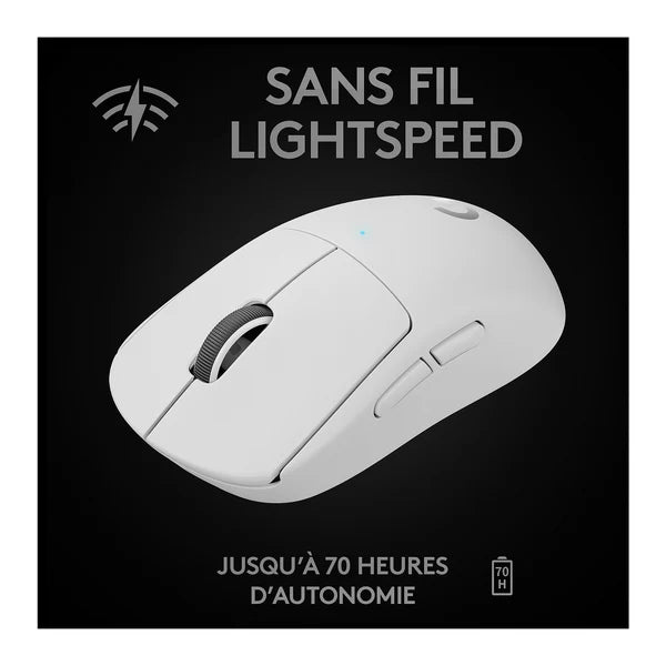 Logitech G Wireless Gaming Pro X Superlight (Blanc)