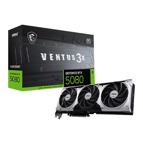 MSI GeForce RTX 5080 16G VENTUS 3X OC Plus