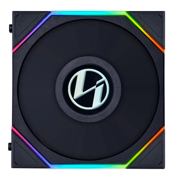 LIAN LI UNI FAN TL LCD 120 WIRELESS RGB Noir - Pack de 3