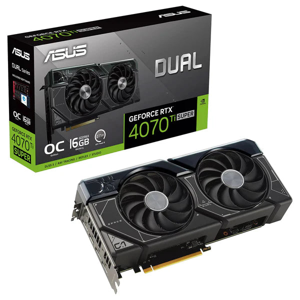 ASUS Dual GeForce RTX 4070 Ti SUPER OC Edition 16 Go GDDR6X